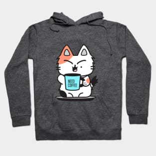 Coffee Cat Hoodie